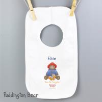 Personalised Paddington Bear For Baby Bib Extra Image 1 Preview